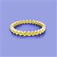 2 - Zhuri 2.00 mm Yellow Diamond Eternity Band 