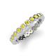 3 - Zhuri 2.40 mm Yellow Diamond Eternity Band 