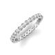 3 - Zhuri 2.00 mm Diamond Eternity Band 