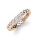 3 - Zhuri 2.40 mm Lab Grown Diamond Eternity Band 