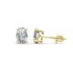 1 - Alina 1.60 ctw Oval Cut GIA Certified Diamond (7x5mm) Solitaire Stud Earrings 