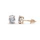 1 - Alina 1.60 ctw Oval Cut GIA Certified Diamond (7x5mm) Solitaire Stud Earrings 