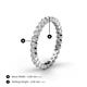 4 - Zhuri 2.00 mm Diamond Eternity Band 