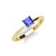 3 - Zelda Princess Cut 5.5mm Tanzanite Solitaire Engagement Ring 