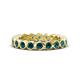 1 - Zhuri 2.70 mm Blue Diamond Eternity Band 