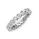 3 - Zhuri 2.70 mm Lab Grown Diamond Eternity Band 
