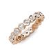 3 - Zhuri 2.70 mm Lab Grown Diamond Eternity Band 