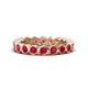 1 - Zhuri 2.70 mm Ruby Eternity Band 