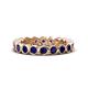 1 - Zhuri 2.70 mm Blue Sapphire Eternity Band 