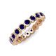 3 - Zhuri 2.70 mm Blue Sapphire Eternity Band 