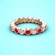 3 - Zhuri 2.70 mm Ruby and Diamond Eternity Band 