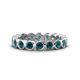 1 - Zhuri 3.00 mm Blue Diamond Eternity Band 