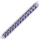 2 - Abril 3.80 mm Round Tanzanite Eternity Tennis Bracelet 