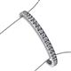 3 - Abril 3.80 mm Round Diamond Eternity Tennis Bracelet 