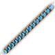 2 - Abril 3.80 mm Round London Blue Topaz Eternity Tennis Bracelet 