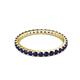 3 - Audrey 2.00 mm Blue Sapphire U Prong Eternity Band 