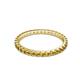 3 - Audrey 2.00 mm Citrine U Prong Eternity Band 