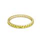 3 - Audrey 2.00 mm Yellow Sapphire U Prong Eternity Band 