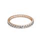 3 - Audrey 2.00 mm Diamond U Prong Eternity Band 
