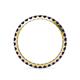5 - Audrey 2.00 mm Blue Sapphire U Prong Eternity Band 