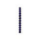 6 - Audrey 2.00 mm Blue Sapphire U Prong Eternity Band 