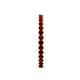 6 - Audrey 2.00 mm Red Garnet U Prong Eternity Band 