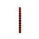 6 - Audrey 2.00 mm Red Garnet U Prong Eternity Band 