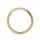 5 - Audrey 2.00 mm Yellow Diamond U Prong Eternity Band 