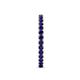 6 - Audrey 2.00 mm Blue Sapphire U Prong Eternity Band 