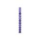 6 - Audrey 2.00 mm Iolite U Prong Eternity Band 