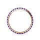 5 - Audrey 2.00 mm Iolite U Prong Eternity Band 