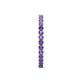 6 - Audrey 2.00 mm Iolite U Prong Eternity Band 