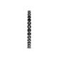 6 - Audrey 2.00 mm Black Diamond U Prong Eternity Band 