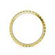 5 - Audrey 2.00 mm Yellow Sapphire U Prong Eternity Band 