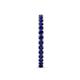 6 - Audrey 2.00 mm Blue Sapphire U Prong Eternity Band 