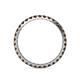 5 - Audrey 2.00 mm Smoky Quartz U Prong Eternity Band 