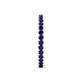 6 - Audrey 2.40 mm Blue Sapphire U Prong Eternity Band 