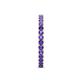 6 - Audrey 2.40 mm Iolite U Prong Eternity Band 