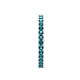 6 - Audrey 2.40 mm London Blue Topaz U Prong Eternity Band 