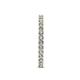 6 - Audrey 2.40 mm Diamond U Prong Eternity Band 