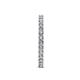 6 - Audrey 2.40 mm Diamond U Prong Eternity Band 