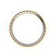 5 - Audrey 2.40 mm Citrine U Prong Eternity Band 