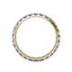 5 - Audrey 3.00 mm Tanzanite U Prong Eternity Band 