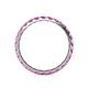 5 - Audrey 3.00 mm Pink Sapphire U Prong Eternity Band 
