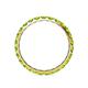 5 - Audrey 3.00 mm Peridot U Prong Eternity Band 