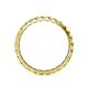 5 - Audrey 3.00 mm Yellow Sapphire U Prong Eternity Band 