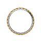 5 - Audrey 3.00 mm Citrine U Prong Eternity Band 