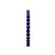 6 - Audrey 2.70 mm Blue Sapphire U Prong Eternity Band 