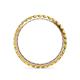 5 - Audrey 2.70 mm Yellow Diamond U Prong Eternity Band 