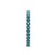 6 - Audrey 2.70 mm London Blue Topaz U Prong Eternity Band 